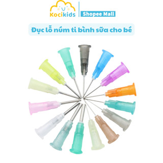  Đục lỗ núm ti bình sữa cho bé dụng cụ dập lỗ cho mọi núm ti đủ size số từ 3XS đến XL 