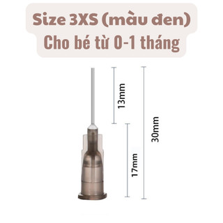 Đục lỗ núm ti bình sữa cho bé, dụng cụ dập lỗ cho mọi núm ti đủ size số từ 3XS đến XL