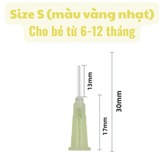 Đục lỗ núm ti bình sữa cho bé, dụng cụ dập lỗ cho mọi núm ti đủ size số từ 3XS đến XL
