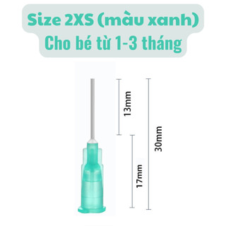 Đục lỗ núm ti bình sữa cho bé, dụng cụ dập lỗ cho mọi núm ti đủ size số từ 3XS đến XL