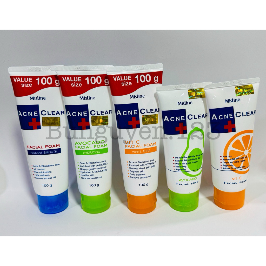 Sữa rửa mặt ACNE CLEAR MISTINE