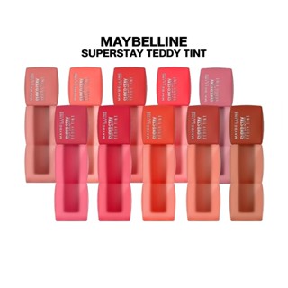Son kem bông bền màu Maybelline Super Stay Teddy Tint 5ml Thái Lan