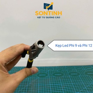 Kìm Kẹp Bóng LED Phi 9, Phi 12 Chịu Lực Tốt Có Lò Xo Tự Động Đẩy Thao Tác Nhanh Thi Công Biển Hiệu