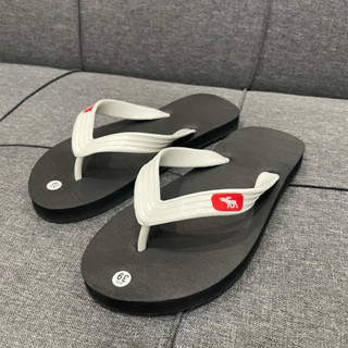  Dép Tông Nam Đơn Giản Logo Hươu Đế Cao Su Cứng Chống Trơn Trượt 