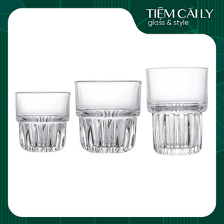 LY THỦY TINH SỌC  2 TẦNG 1505-1508-1510 / 60ML-250ML-330ML / LY TRÀ - CAFE - TRÀ CHANH - SINH TỐ