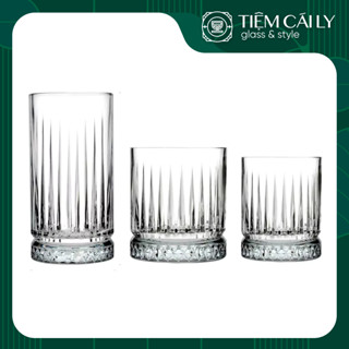 LY THUỶ TINH ĐẾ KIM CƯƠNG 814H-6412J-6408J / 450ML-340ML-250ML / LY TRÀ-CAFE-SINH TỐ-NƯỚC ÉP