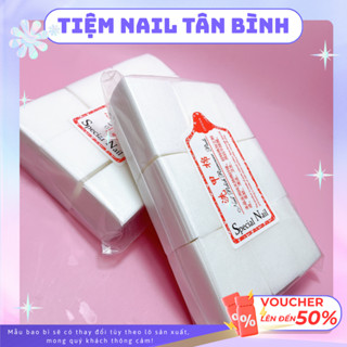  Giấy lau gel 1000 tờ loại xịn cứng không rụng lông TÂN BÌNH NAIL 