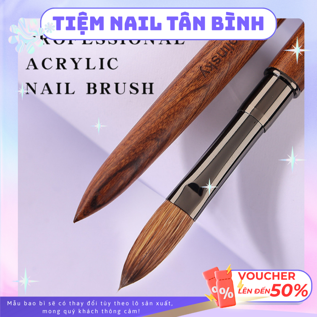 CỌ ĐẮP BỘT , CỌ ĐẮP pHO, KOLINSKY PAULA TÂN BÌNH NAIL