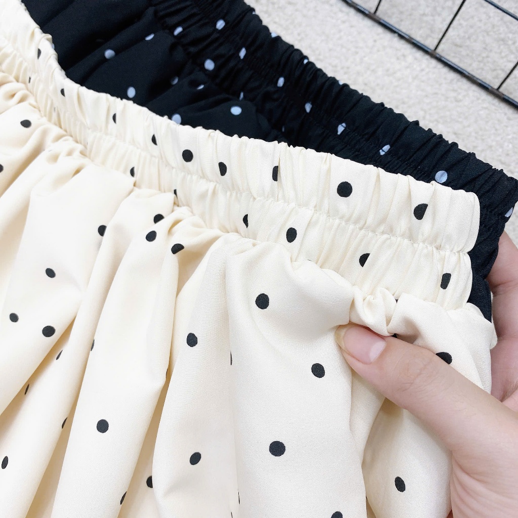 Chân Váy Bí Bigsize Nữ Châm Bi Bồng Xòe (Có Lót) Dễ Thương Cho Chubby 50-92kg CV423 | BigBuy360 - bigbuy360.vn