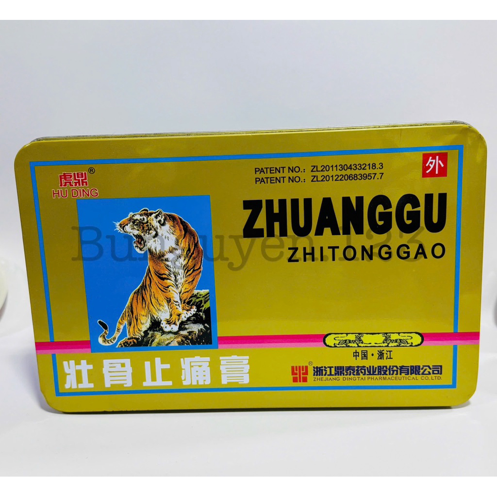 HỘP THUỐC DÁN CON CỌP 5 CHỮ 100 MIẾNG