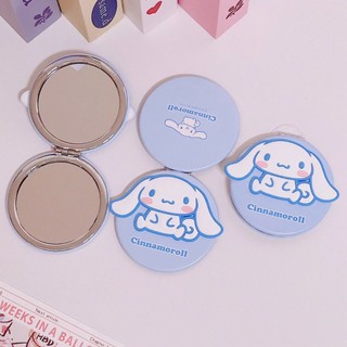  gương mini cầm tay gập gọn 2 mặt tròn bỏ túi cute hello kitty cinnamoroll kuromi my melody quà tặng học sinh 
