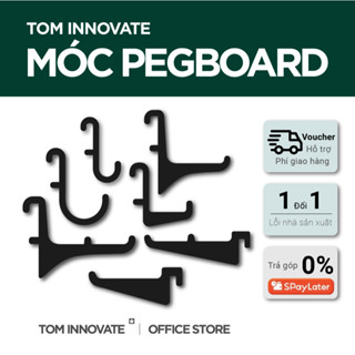 Phụ Kiện Bảng Pegboard, Bảng lỗ Treo Tường, Móc Treo Pegboard, Khay, Giá Đỡ, Phụ Kiện Móc Chia Ngăn