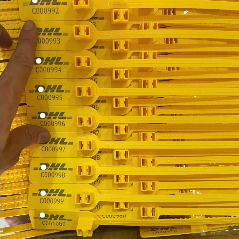 100 Cái Seal Niêm Phong Có Sẵn Số Seri [HÀNG THANH LÝ]  - Seal Nhựa Niêm Phong Xe Tải, Bao Bì, Cửa K