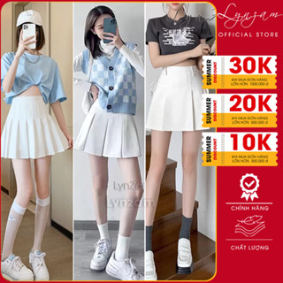 Chân Váy Xếp Ly Ngắn Đẹp LYNZAM Váy Tennis Chất Tuyết Mưa Siêu Đẹp