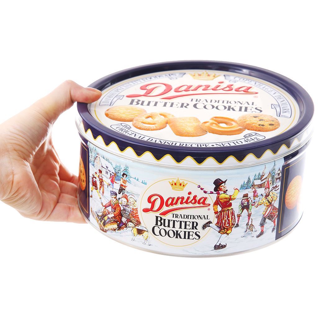 AMMYFOOD - Bánh quy bơ Danisa hộp 454g/ 200G