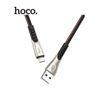 CÁP SẠC NHANH DÂY DÙ MICRO 2.4A HOCO U48 - DÀI 1.2M