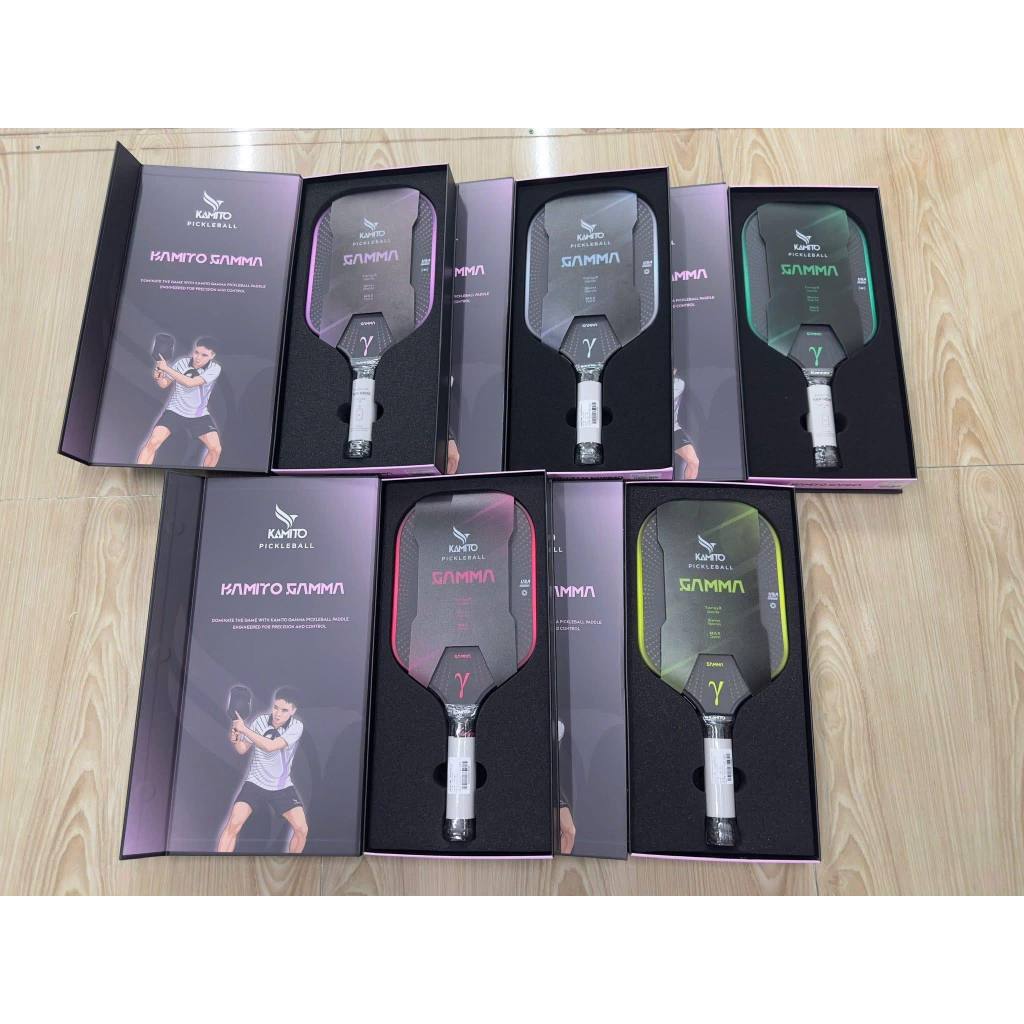 ( SIÊU HOTT ) Vợt Pickleball Kamito Gamma New 2025 Tặng kèm phụ kiện chính hãng