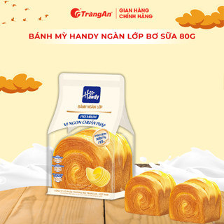[QUÀ TẶNG] Bánh mì ngàn lớp Handy vị bơ sữa 80g - Tràng An