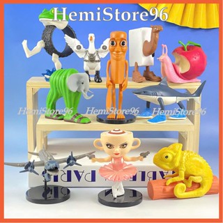   TẶNG MÓC KHOÁ  Mô hình PVC và 3D Tung Tung Sahur Capuchina Brainrot đồ chơi trang trí sưu tập cho trẻ em 