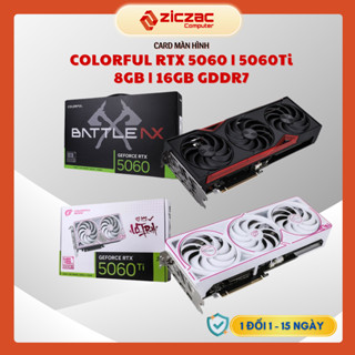 VGA Colorful iGame RTX 5060 | 5060Ti NB / Ultra White OC 8GB / 16GB GDDR7 - BH 36th chính hãng