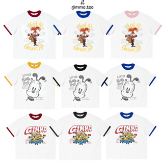 Áo Thun Boxy Ver.2 Gimme - Cartoon - Premium Cotton 250gsm Cotton 2 Chiều - GMBX18