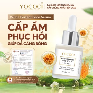 Serum Dưỡng Trắng Da Mờ Thâm Nám Cao Cấp Yococi White Perfect Face Serum 20ml – Cấp Ẩm, Phục Hồi, Sáng Da