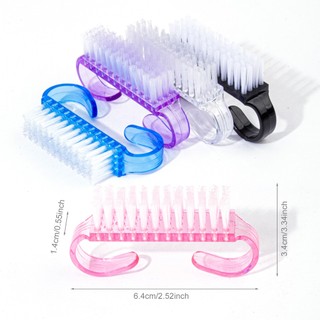 3 CÁI BÀN CHẢI NHỎ PHỦI BỤI NAIL MÀU NGẪU NHIÊN