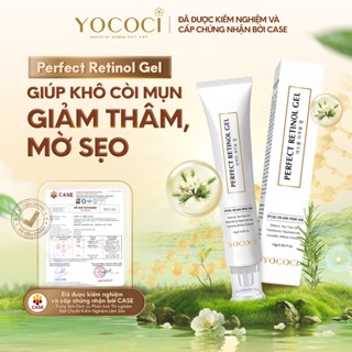 Gel Chấm Mụn Retinol Cao Cấp Yococi Perfect Retinol Gel 15g – Giảm Viêm, Khô Cồi, Xẹp Mụn, Mờ Thâm