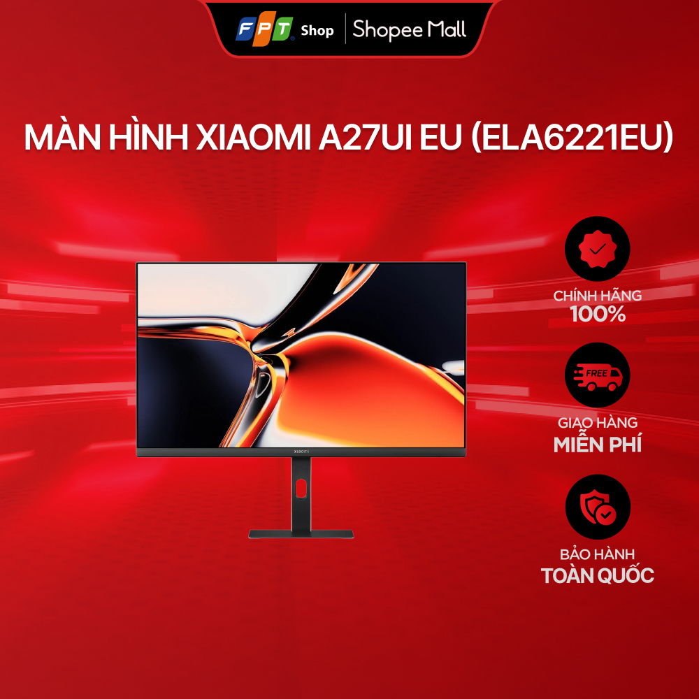 Màn hình Xiaomi A27Ui EU (ELA6221EU)/27inch 4K(3840x2160)/IPS 60Hz