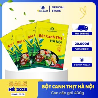 Bột canh thịt Hà Nội cao cấp gói 400g POL MART