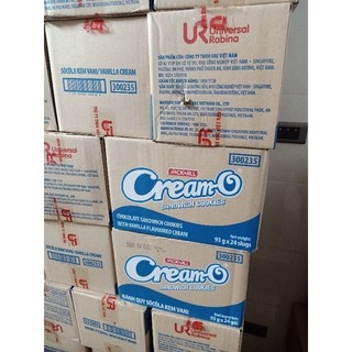 Thùng 24 cây Cream O vani (date mới)