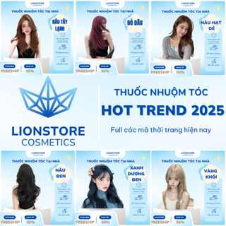 Thuốc nhuộm tóc nam nữ XANH DƯƠNG ĐEN tại nhà tặng kèm oxy trợ nhuộm và găng tay