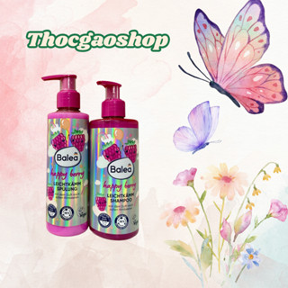   Thóc Gạo Shop 89  Set dầu gội xả 2 in 1 Balea Little Princess cho bé từ 1 tuổi của Đức 