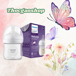 (Thóc Gạo Shop 89) (Bình rời không vỏ) Bình avent NATURAL đủ size 125ml/260ml/330ml