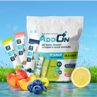 Bột Uống Điện Giải Thể Thao ADDON Vị Tổng Hợp Ít Calo Bù Nước, Bổ Sung Muối Khoáng Hỗ Trợ Phục Hồi