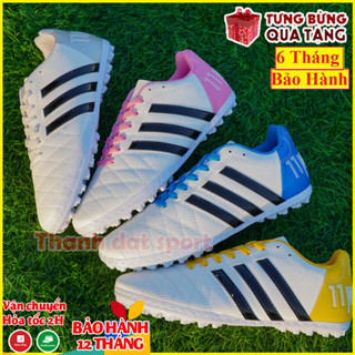 [QUÀ TẶNG TÚI ĐỤNG GIÀY, DÉP ĐA NĂNG MỚI] Giày đá bóng Toni 3 sọc Mẫu Mới Nhất - Giày Đá Banh Sân Phủi