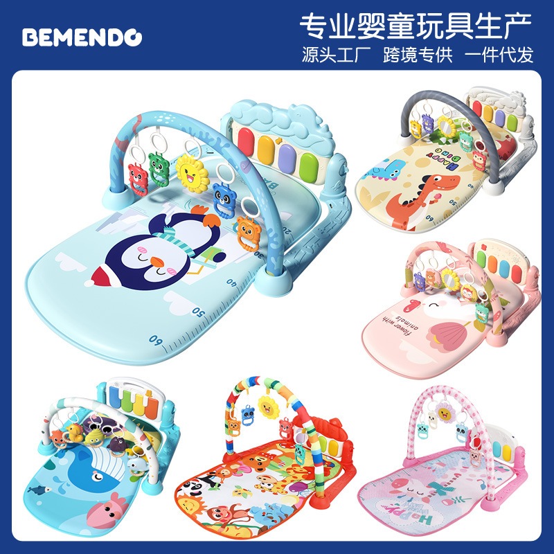 Thảm Nhạc Cho Bé Sơ Sinh Có Đồ Chơi Cho Bé Từ 0-12 Tháng, SMTC103