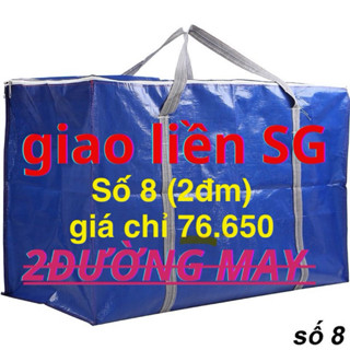 [Túi bạt THẠCH SANH] Túi bạt, túi dứa có dây kéo đựng đồ - màu xanh cam