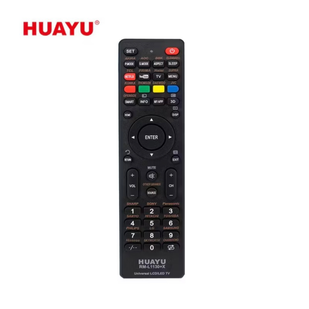 Điều khiển tivi đa năng HUAYU RM-L1130+X