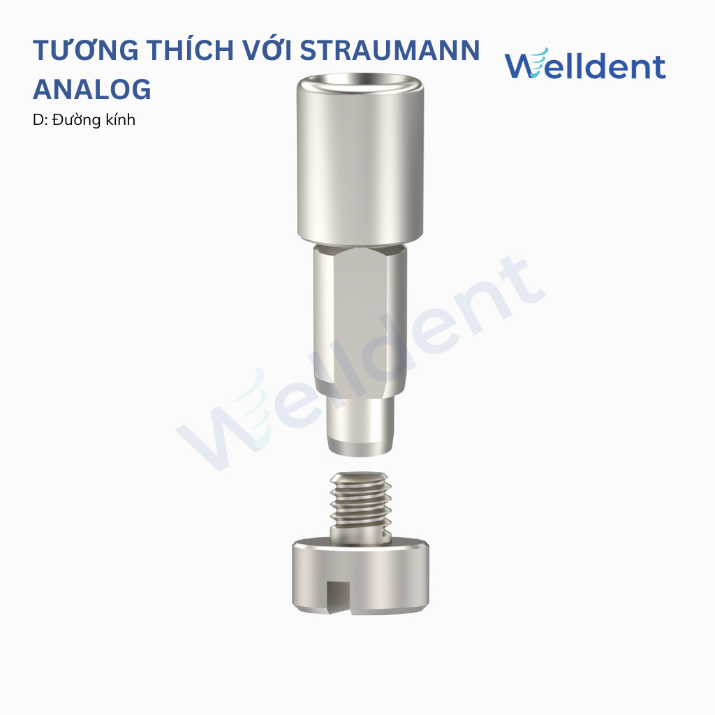 Analog mô phỏng trụ Implant  – Tương thích với Straumann