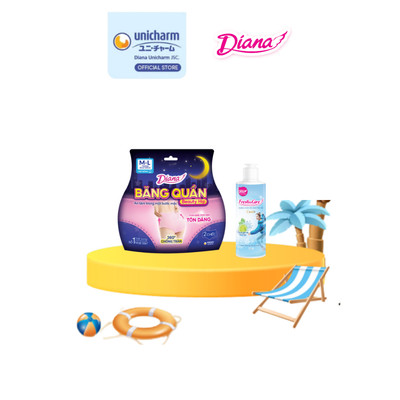 [HB Gift] Bộ 2 quà chăm sóc: 1 gói băng quần Beauty Hip & 01 chai Dung dịch vệ sinh phụ nữ Fresh&Care Skincare+150ml