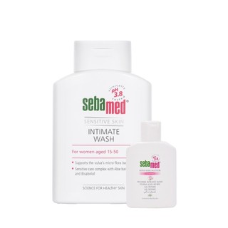  Combo dung dịch vệ sinh Sebamed pH3.8 Feminine Intimate Wash 200ml + 50ml 
