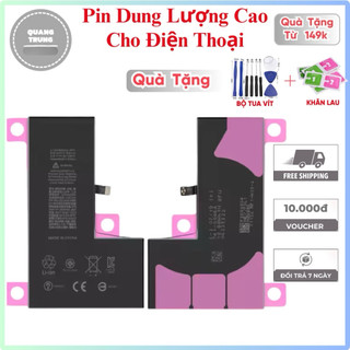 Pin Dung Lượng Cao Cho 5G 5S 5SE 6G 6S 6Plus 6SPlus 7G 7Plus 8G 8Plus X XSX XR XSM 11 Có Seal Dán Pin 