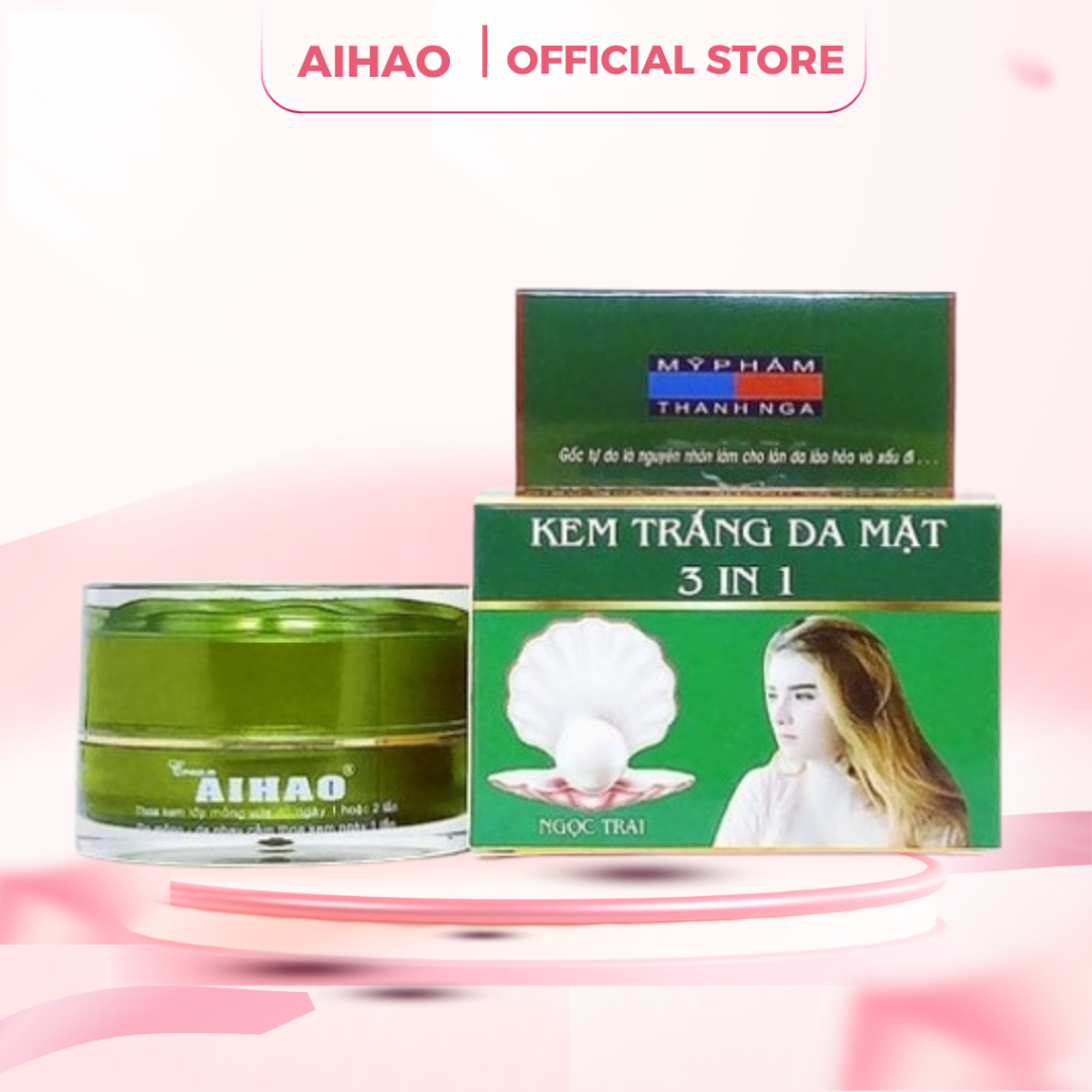Kem Dưỡng Trắng Da mặt 6 Vip Aihao 3 in 1 chính hãng