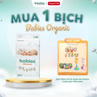  Bỉm Dán Bỉm Quần Babies Organic Thương Hiệu Việt Siêu Mềm Mịn Thấm Hút 1400ml Đủ Size NB S M L XL 2X 3XL 