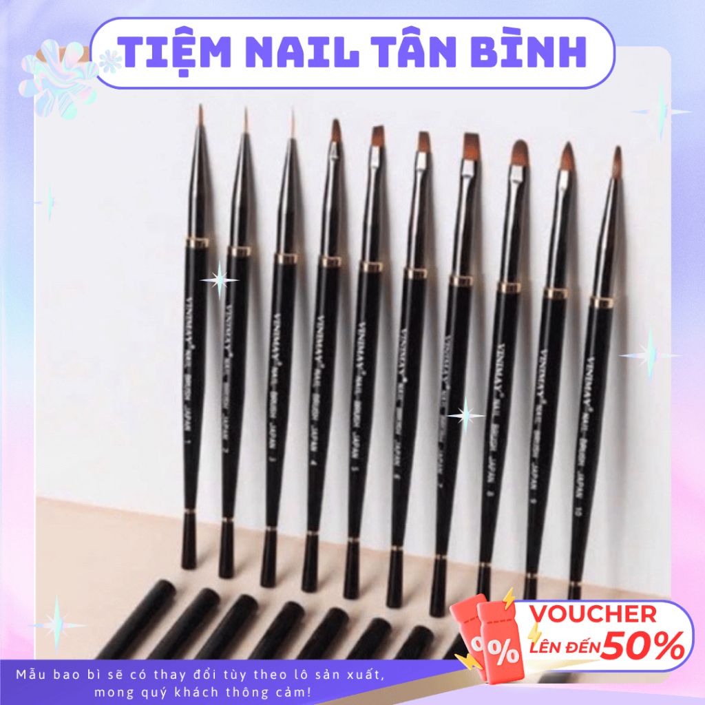 Cọ Vinimay Đủ Mẫu ( Hàng Mới Lẻ Cây) TÂN BÌNH NAIL