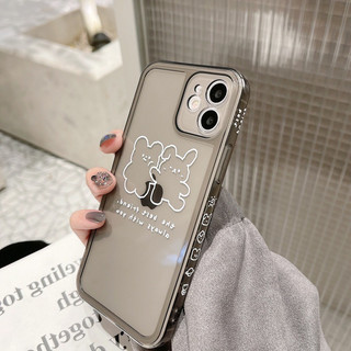 🌸 𝐂𝐨́ 𝐬𝐚̆̃𝐧 𝐜𝐡𝐨 𝐢𝐏𝐡𝐨𝐧𝐞 𝟏𝟑🌸 Ốp iphone cạnh vuông thỏ trong