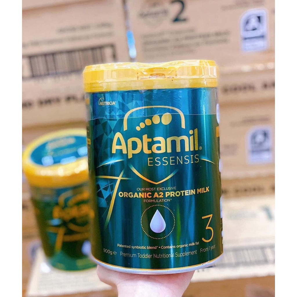 [Aptamil xanh]Sữa Aptamil Essensis Số 3 hộp 900g date 2027 - Hàng Úc