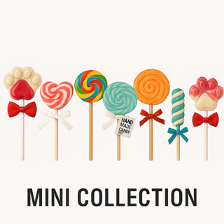 Bộ Sưu Tập Mini 3.5cm - Kẹo Mút Mini Thủ Công Handmade Bonzon Candy- Không Chất Bảo Quản