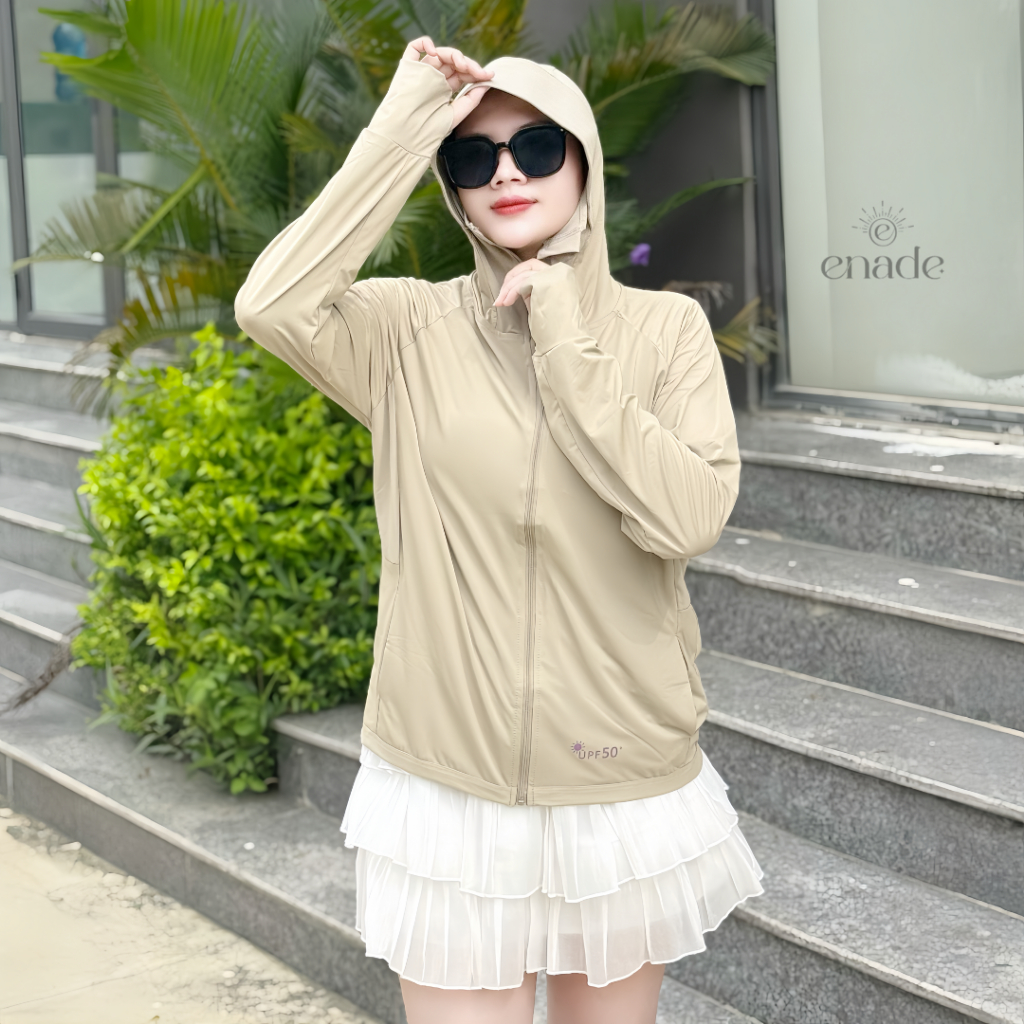 Áo chống nắng su lạnh 5D Enade  UPF 50+ Bảo Vệ Da UVF 95% | BigBuy360 - bigbuy360.vn